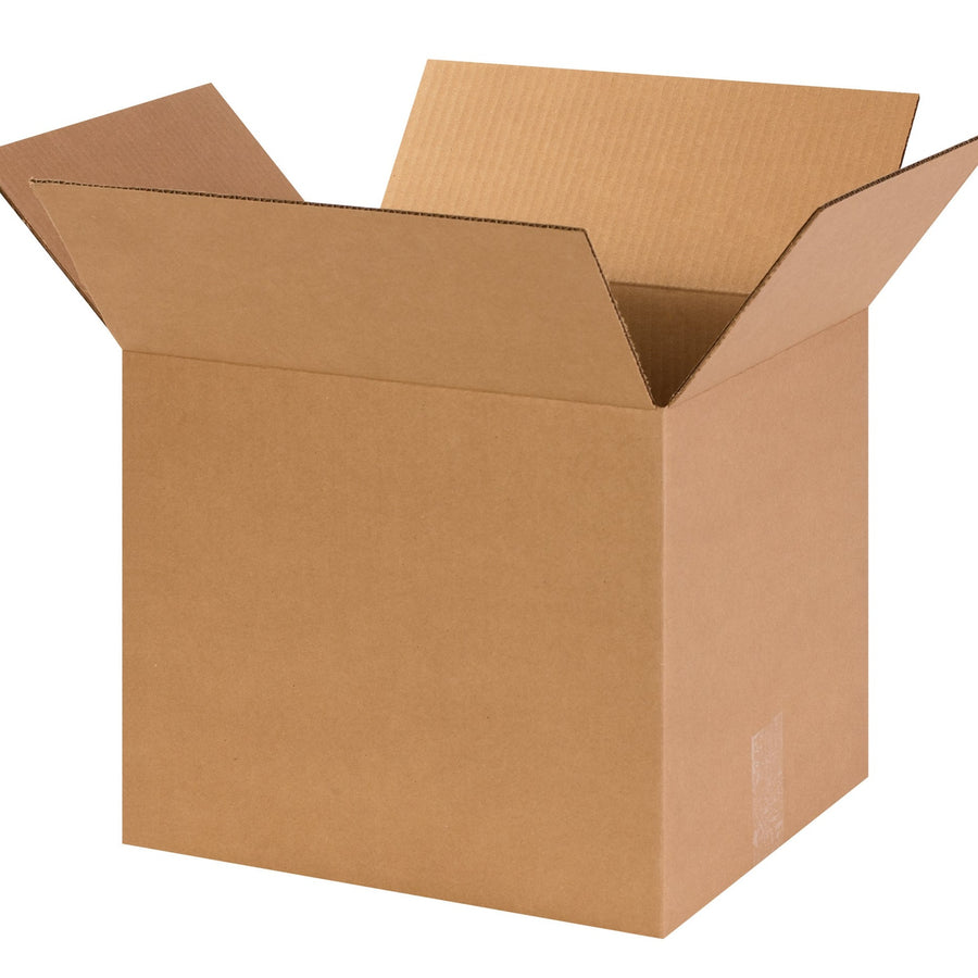 14x12x12 ECT-32 Kraft Corrugated Shipping Boxes 25-Pack 141212