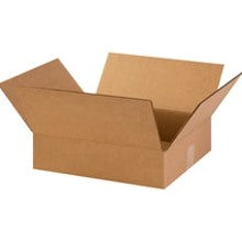 14.38x12.5x3.5 Flat Corrugated Boxes 25-Pack 14123