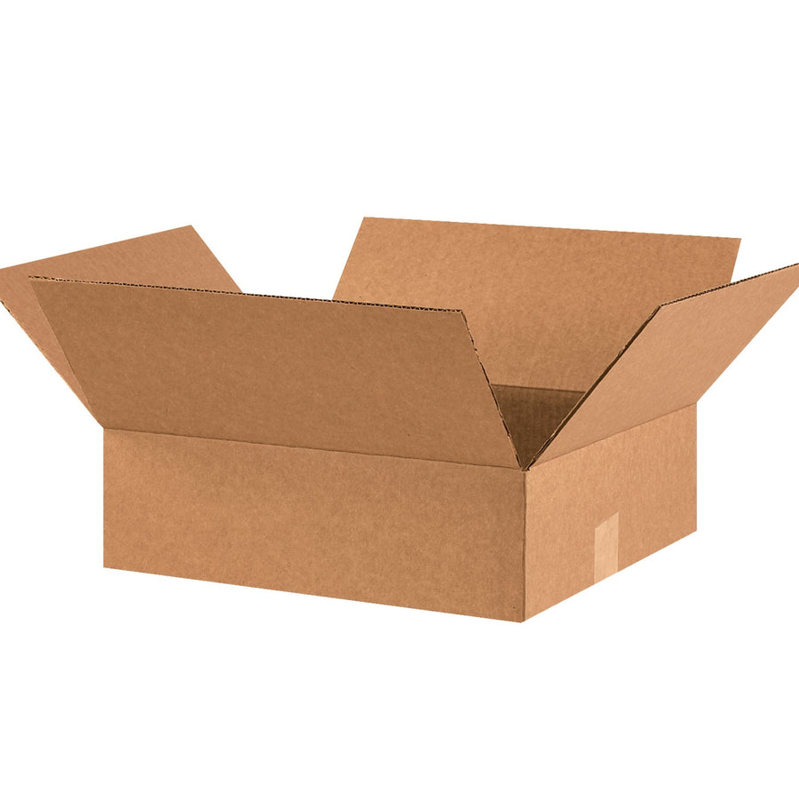 14x12x3 ECT-32 Kraft Corrugated Shipping Boxes 25-Pack 14123R