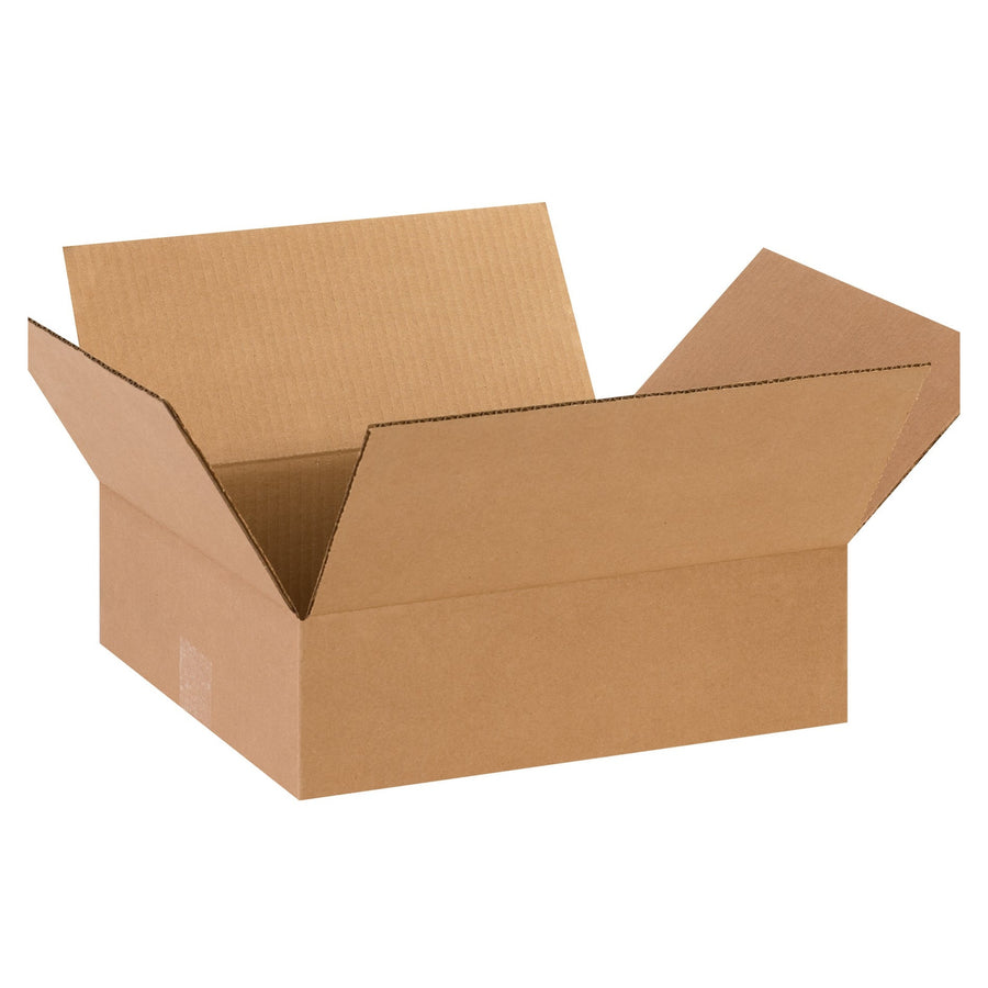 14x12x4 ECT-32 Kraft Corrugated Shipping Boxes 25-Pack 14124