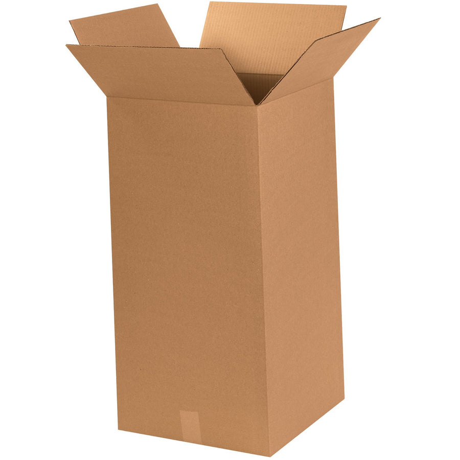 14x14x30 ECT-32 Kraft Corrugated Tall Shipping Boxes 20-Pack 141430
