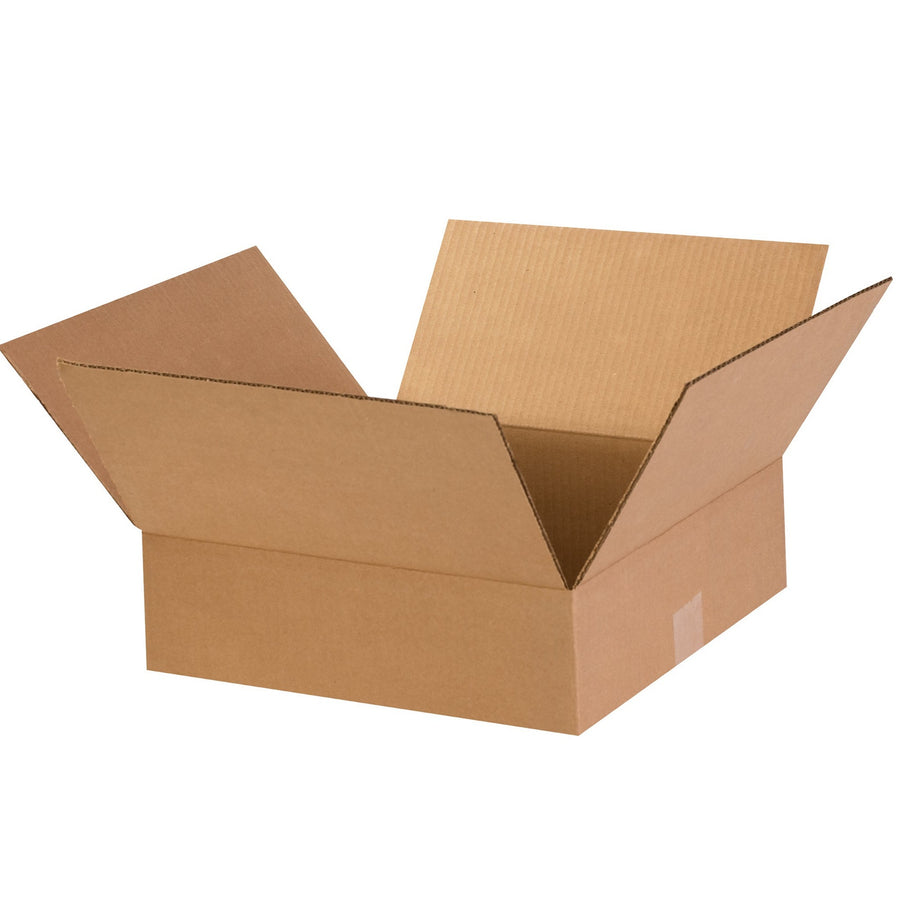 14x14x4 ECT-32 Kraft Corrugated Shipping Boxes 25-Pack 14144