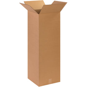 Ship tall items efficiently with our 14x14x40 corrugated boxes–ECT-32 kraft single-wall construction rated for stacking and freight durability. End-loading design streamlines your packing workflow. Bundle of 15 ships flat to maximize warehouse storage and reduce freight spend.