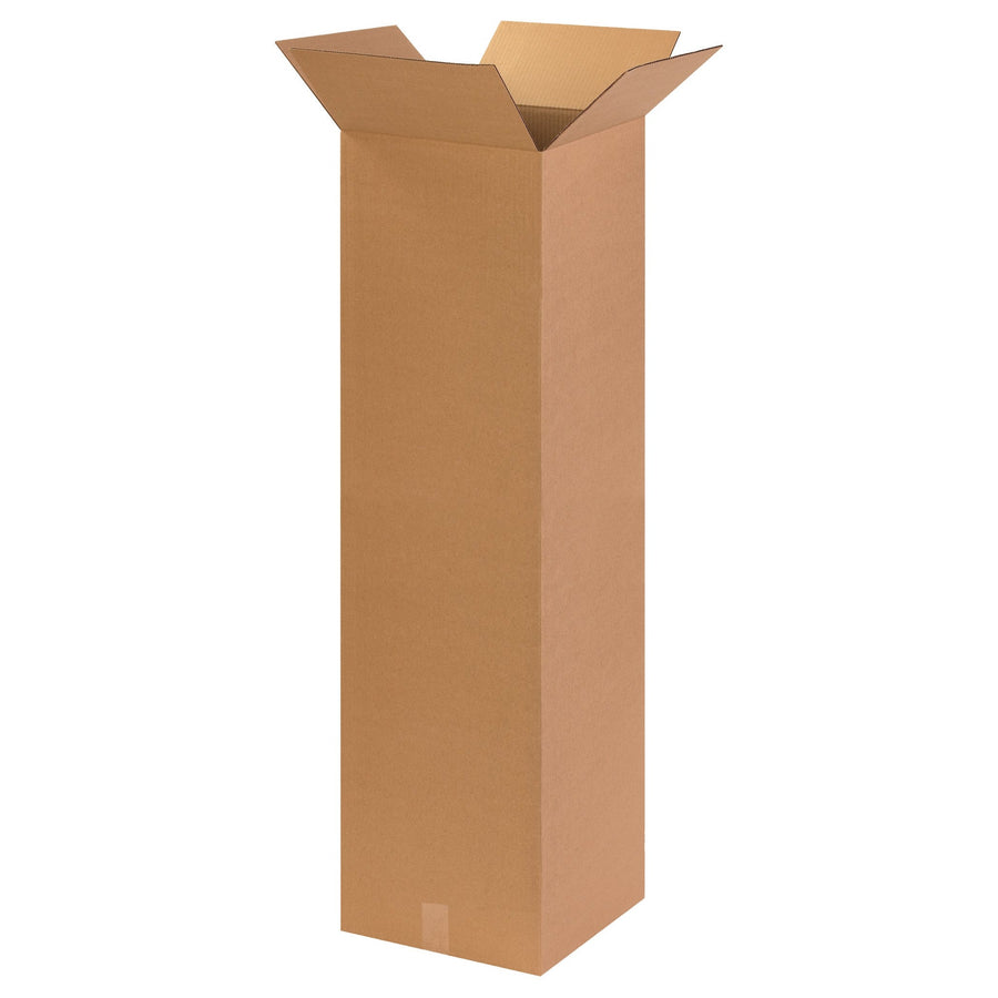 14x14x48 ECT-32 Kraft Corrugated Tall Shipping Boxes 10-Pack 141448