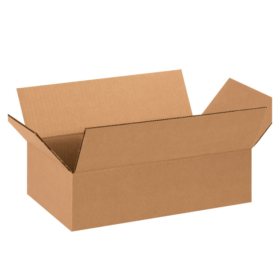 14x8x4 ECT-32 Kraft Corrugated Shipping Boxes 25-Pack 1484