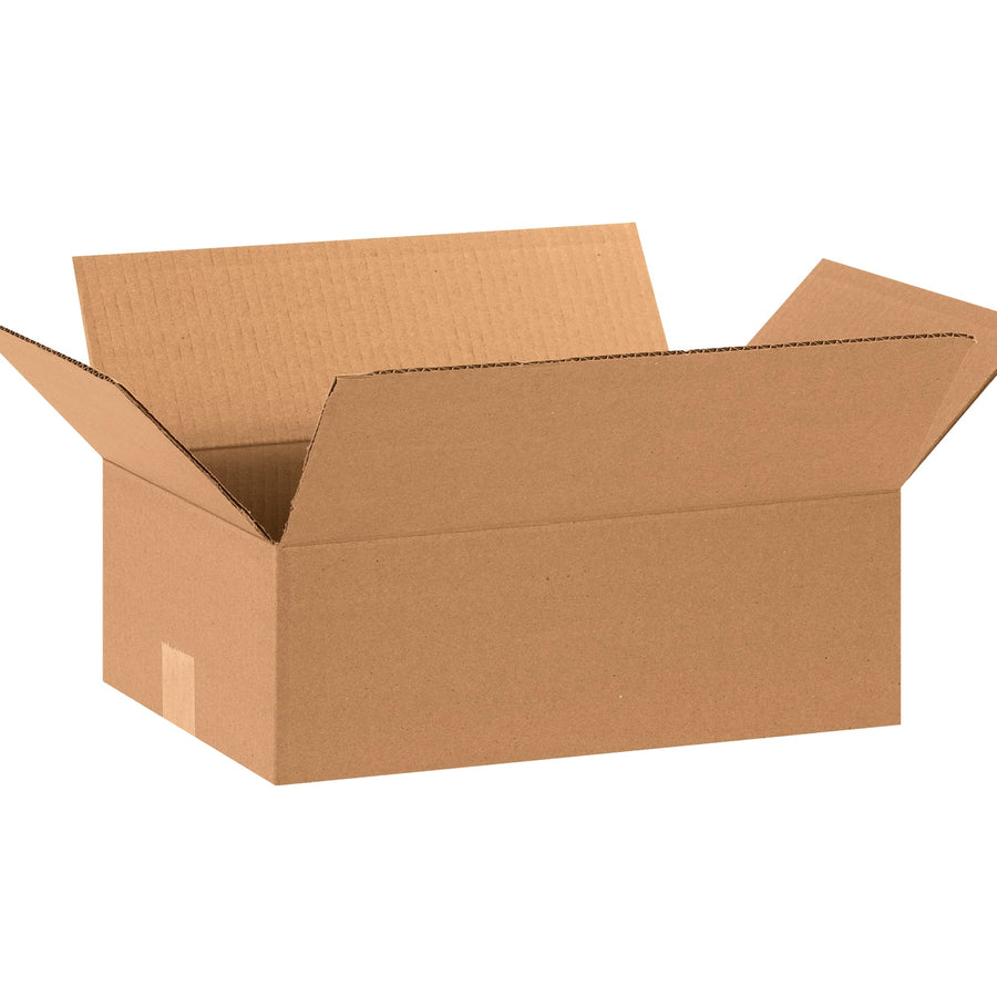 15x10x5 ECT-32 Kraft Corrugated Shipping Boxes 25-Pack 15105