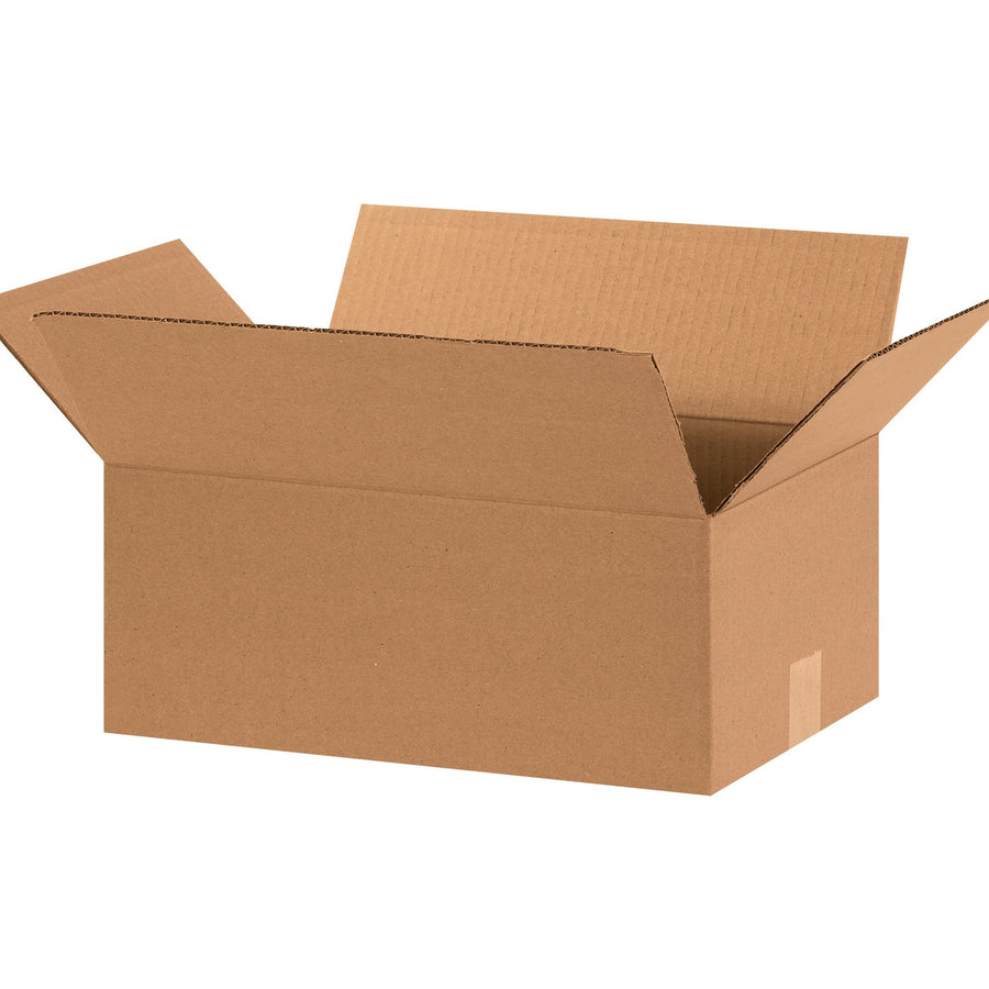 15x10x6 ECT-32 Kraft Corrugated Shipping Boxes 25-Pack 15106