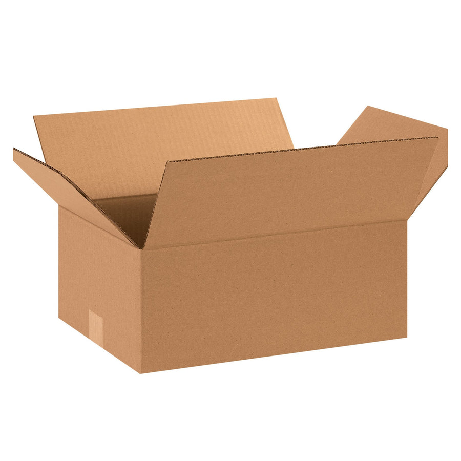 15x11x6 ECT-32 Kraft Corrugated Shipping Boxes 25-Pack 15116