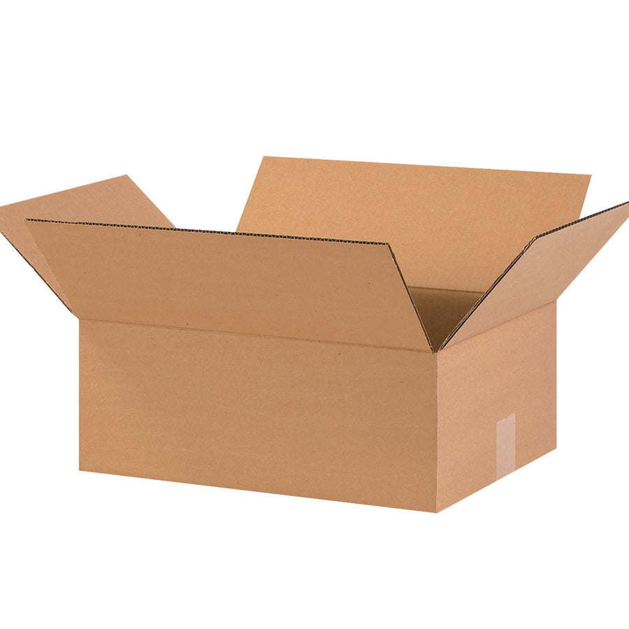 15x12x5 ECT-32 Kraft Corrugated Shipping Boxes 25-Pack 15125