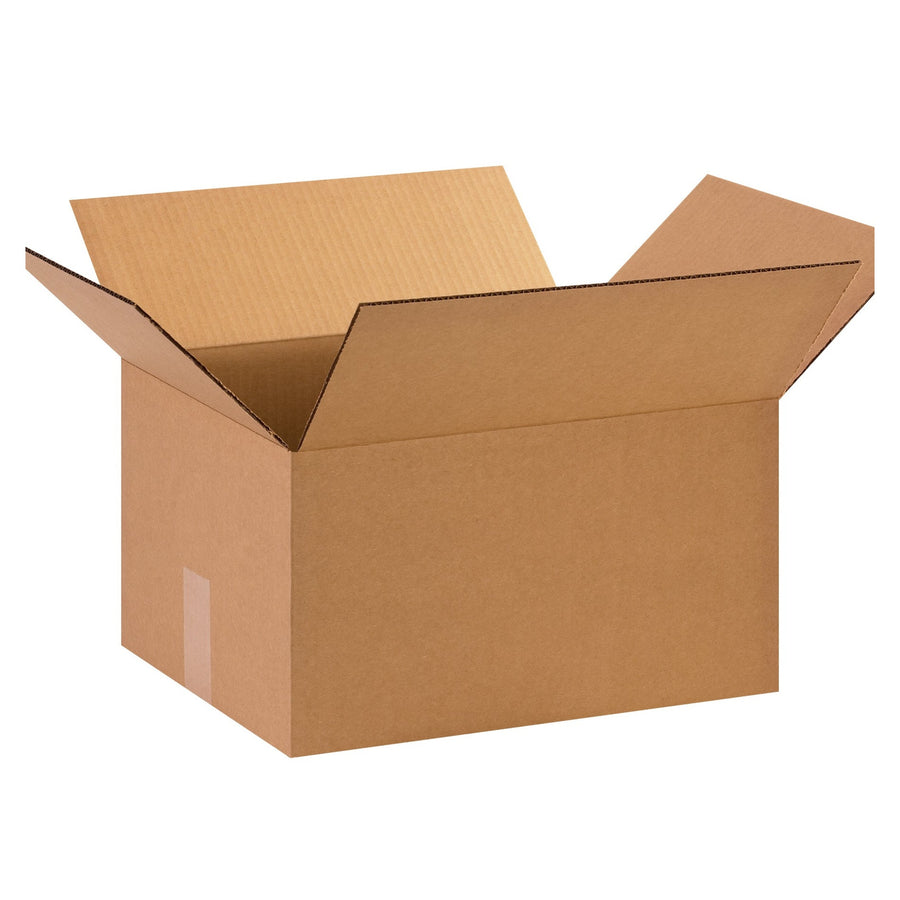 15x12x8 ECT-32 Kraft Corrugated Shipping Boxes 25-Pack 15128