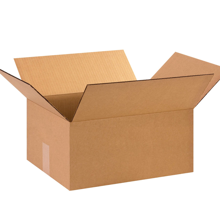 15x13x7 ECT-32 Kraft Corrugated Shipping Boxes 25-Pack 15137