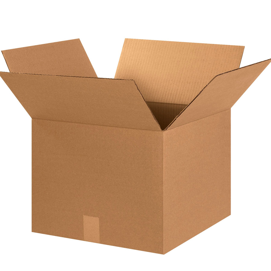 15x15x12 ECT-32 Kraft Corrugated Shipping Boxes 25-Pack 151512