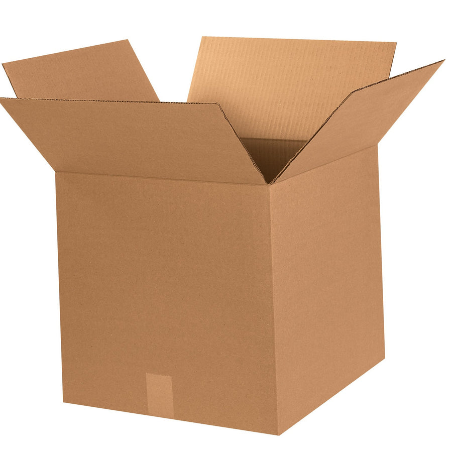 15x15x15 ECT-32 Kraft Corrugated Shipping Boxes 25-Pack 151515