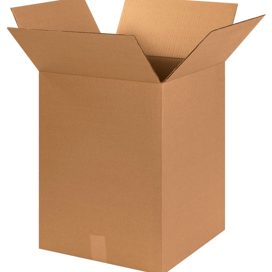 15x15x20 ECT-32 Kraft Corrugated Shipping Boxes 25-Pack 151520