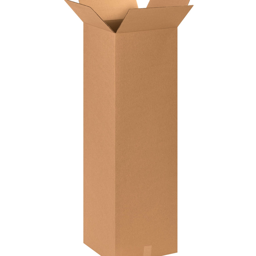 15x15x48 ECT-32 Kraft Corrugated Shipping Boxes 10-Pack 151548