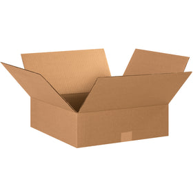 Ship lighter with less wasted space. These 15x15x5 ECT-32 kraft corrugated boxes feature shallow depth ideal for apparel, books, artwork, and picture frames. Sold in bundles of 25 and ship flat to maximize your storage and reduce freight costs.