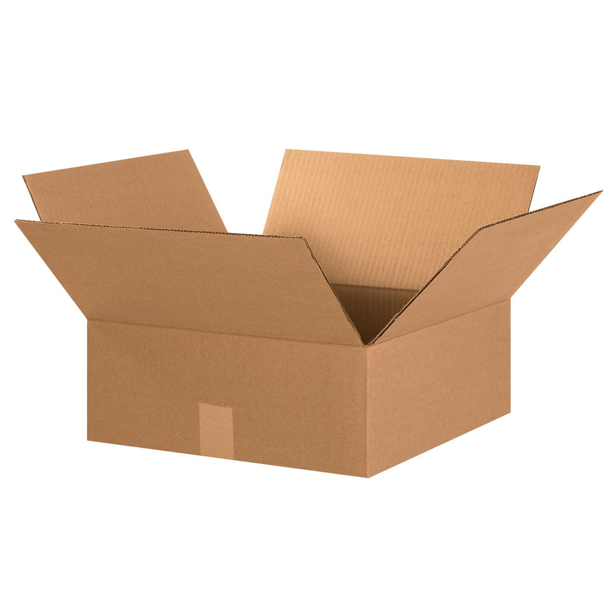 15x15x6 ECT-32 Kraft Corrugated Shipping Boxes 25-Pack 15156