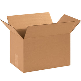 ECT-32 kraft corrugated boxes sized 15" 8" 8" deliver dependable single-wall performance for mid-weight product shipping and storage. Each 25-pack bundle offers consistent stacking strength and freight efficiency for warehouse operations. 100% recyclable corrugated cartons.