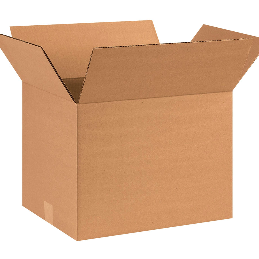 16x12x12 ECT-32 Kraft Corrugated Heavy Duty Shipping Boxes 25-Pack 161212