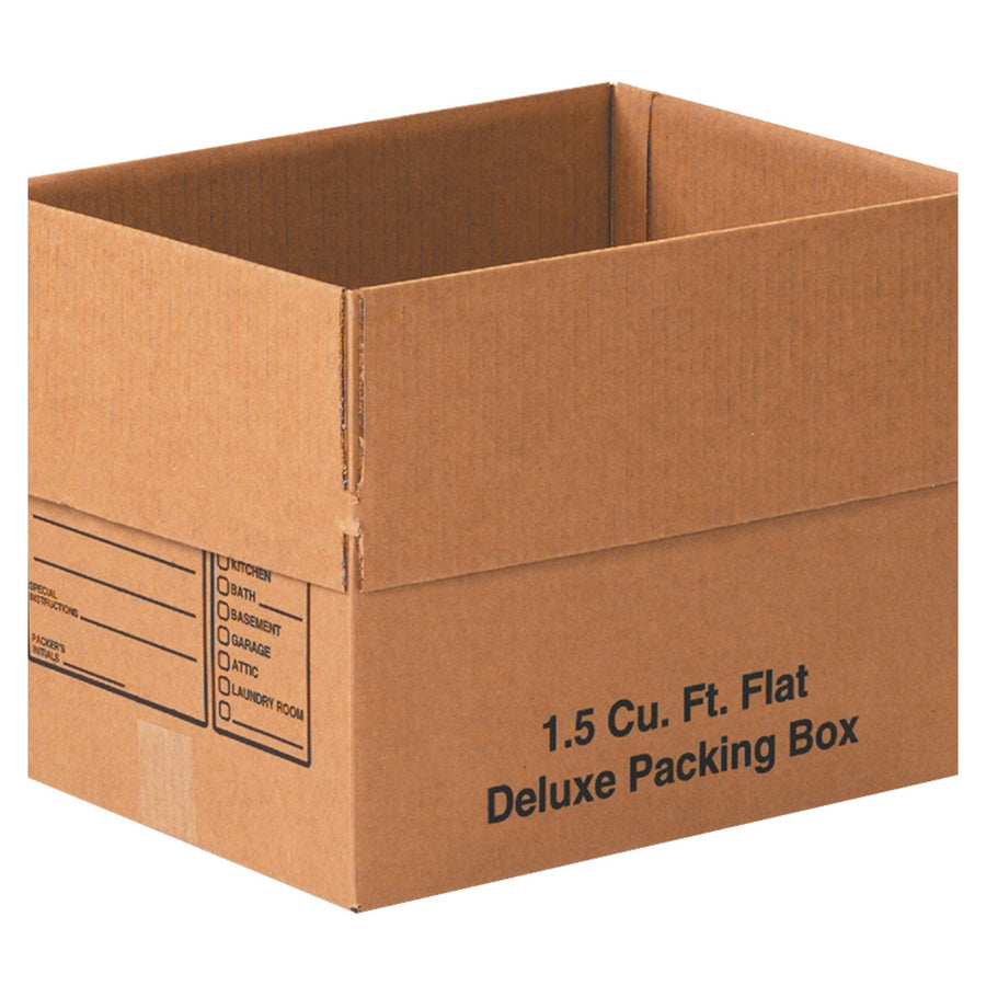16x12x12 ECT-32 Kraft Corrugated Moving Boxes 25-Pack 161212DPB
