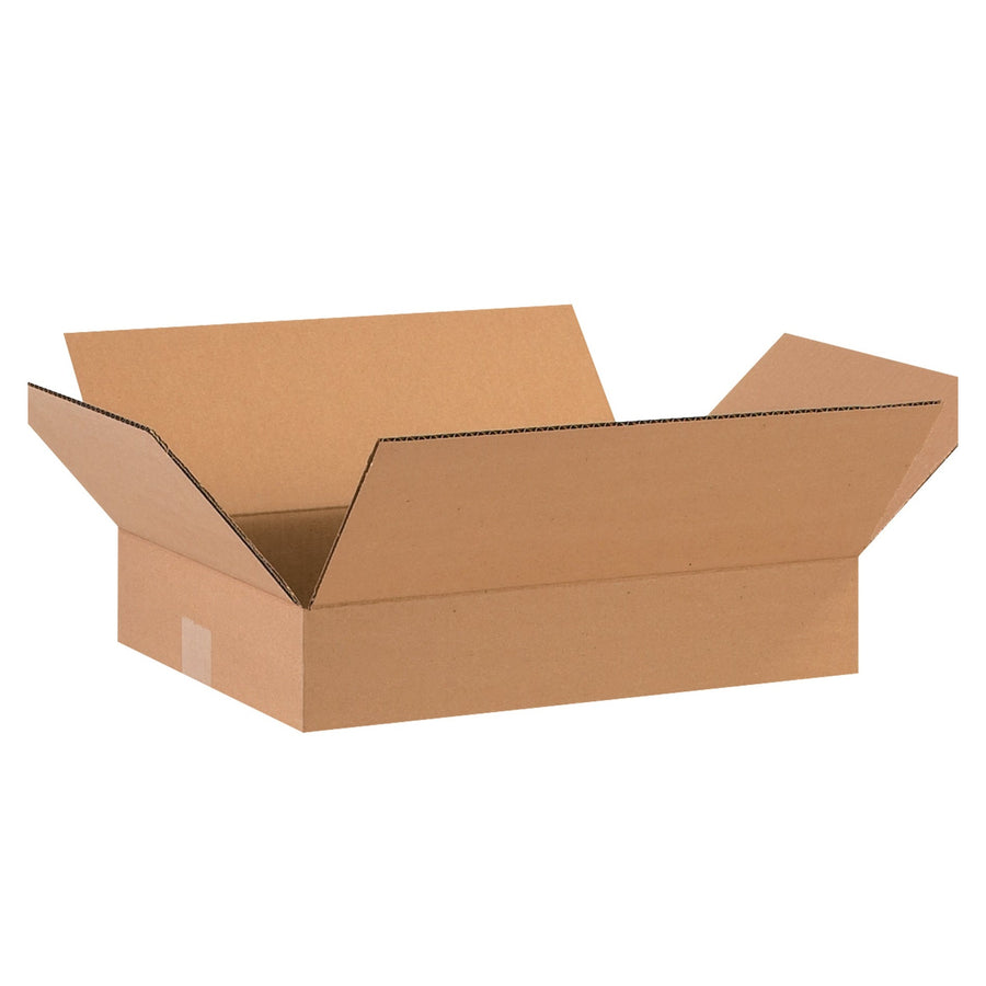 16x12x3 ECT-32 Kraft Corrugated Shipping Boxes 25-Pack 16123