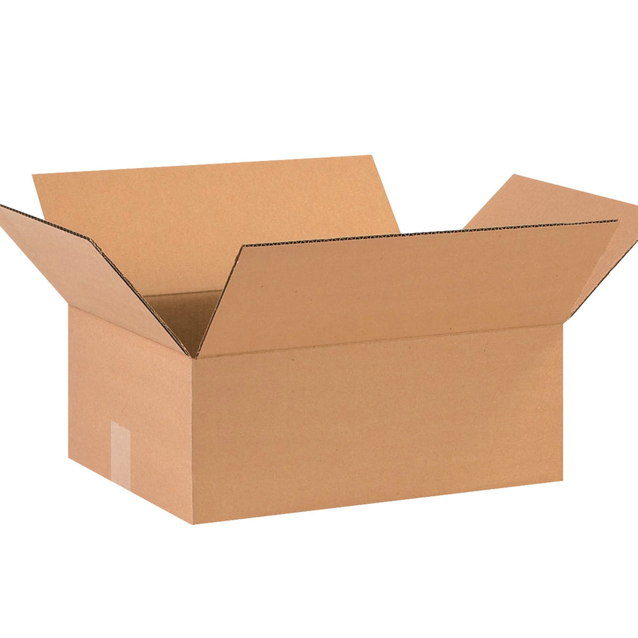 16x12x6 ECT-32 Kraft Corrugated Shipping Boxes 25-Pack 16126