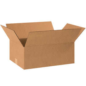 ECT-32 single-wall kraft corrugated boxes sized 16" x 12" x 7" for reliable mid-weight shipping and storage. Sold in bundles of 25 to maximize freight efficiency and reduce per-unit costs. Fully recyclable cardboard construction meets standard industrial packaging requirements.