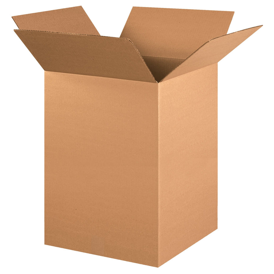 16x16x24 ECT-32 Kraft Corrugated Shipping Boxes 20-Pack 161624