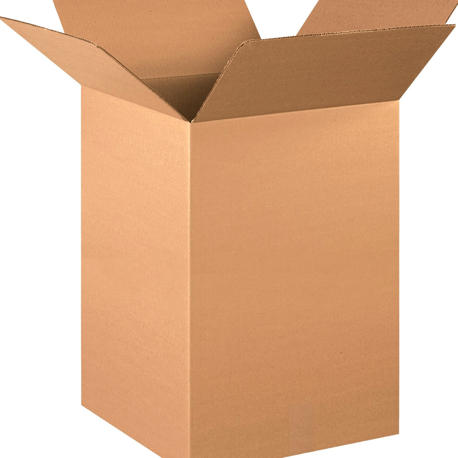 16x16x26 ECT-32 Kraft Corrugated Heavy Duty Shipping Boxes 10-Pack 161626