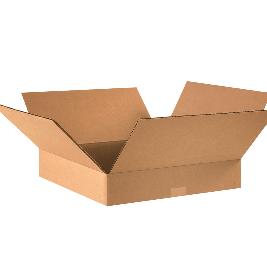 16x16x3 ECT-32 Kraft Corrugated Shipping Boxes 25-Pack 16163