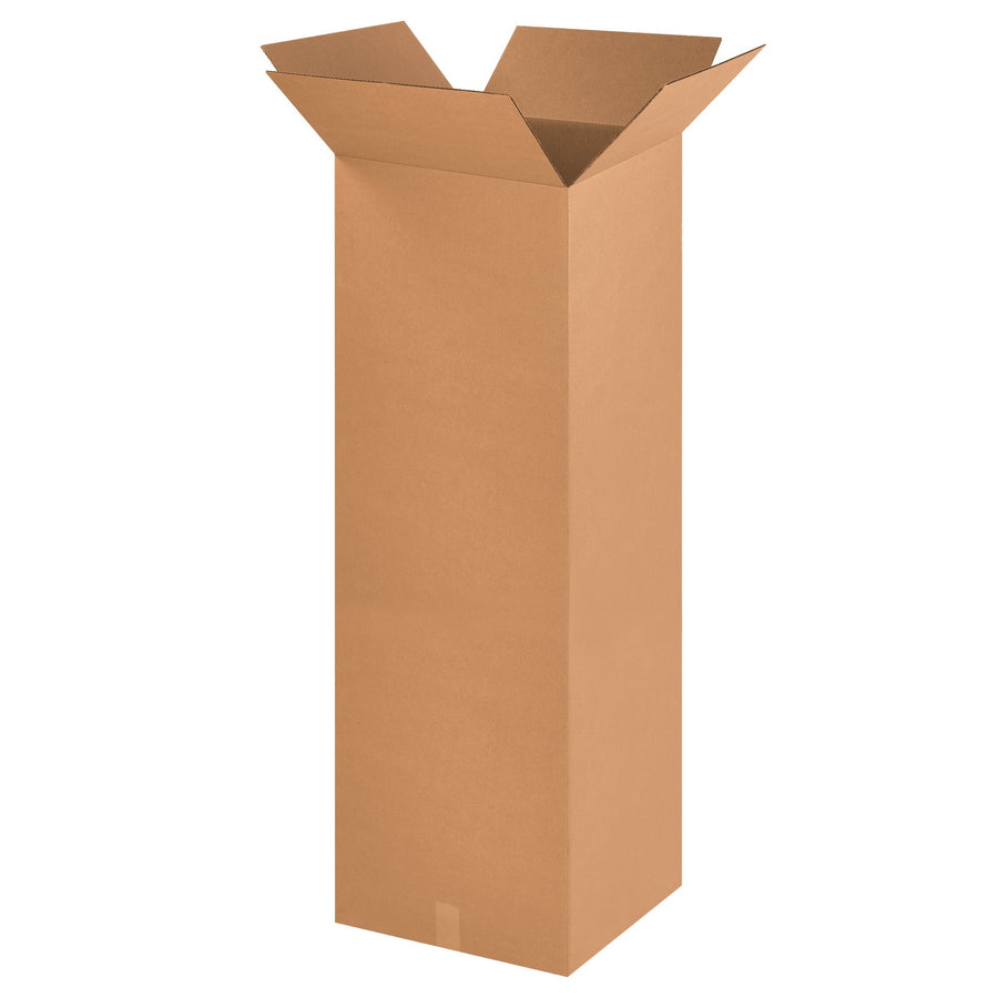 16x16x48 ECT-32 Kraft Corrugated Boxes 10-Pack 161648