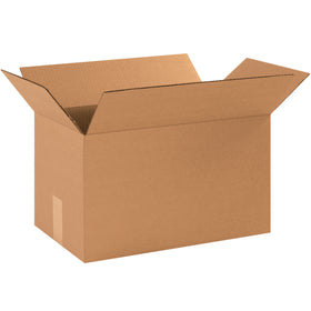 ECT-32 kraft corrugated boxes sized 16" x 9" x 9" deliver industry-standard stacking strength and crush resistance for demanding fulfillment operations. Ships and stores flat, reducing warehouse footprint by up to 90% before assembly–order in bundles of 25 to maximize freight efficiency and volume savings.