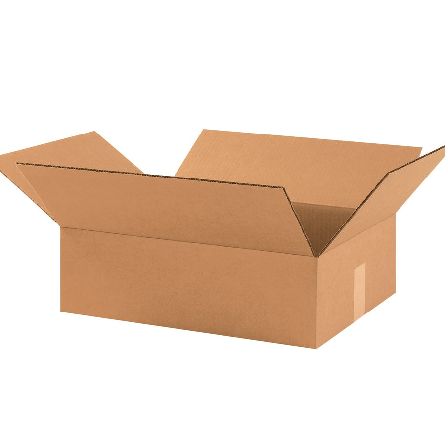 17.5x12x3 ECT-32 Kraft Corrugated Shipping Boxes 25-Pack 17123