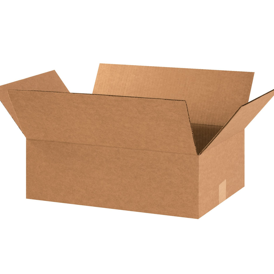 17x12x6 ECT-32 Kraft Corrugated Shipping Boxes 25-Pack 17126