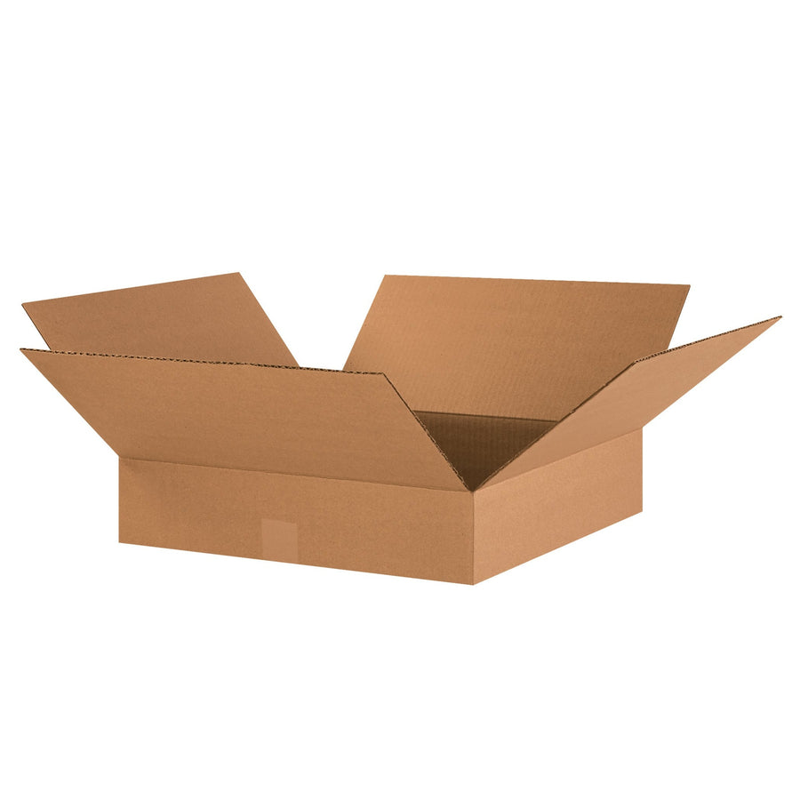 17x17x4 ECT-32 Kraft Corrugated Shipping Boxes 25-Pack 17174