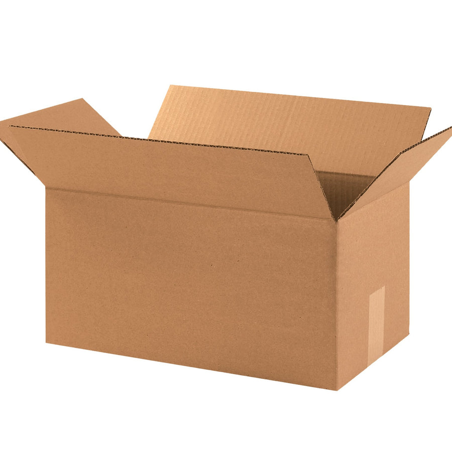 17x6x6 ECT-32 Kraft Corrugated Shipping Boxes 25-Pack 1766