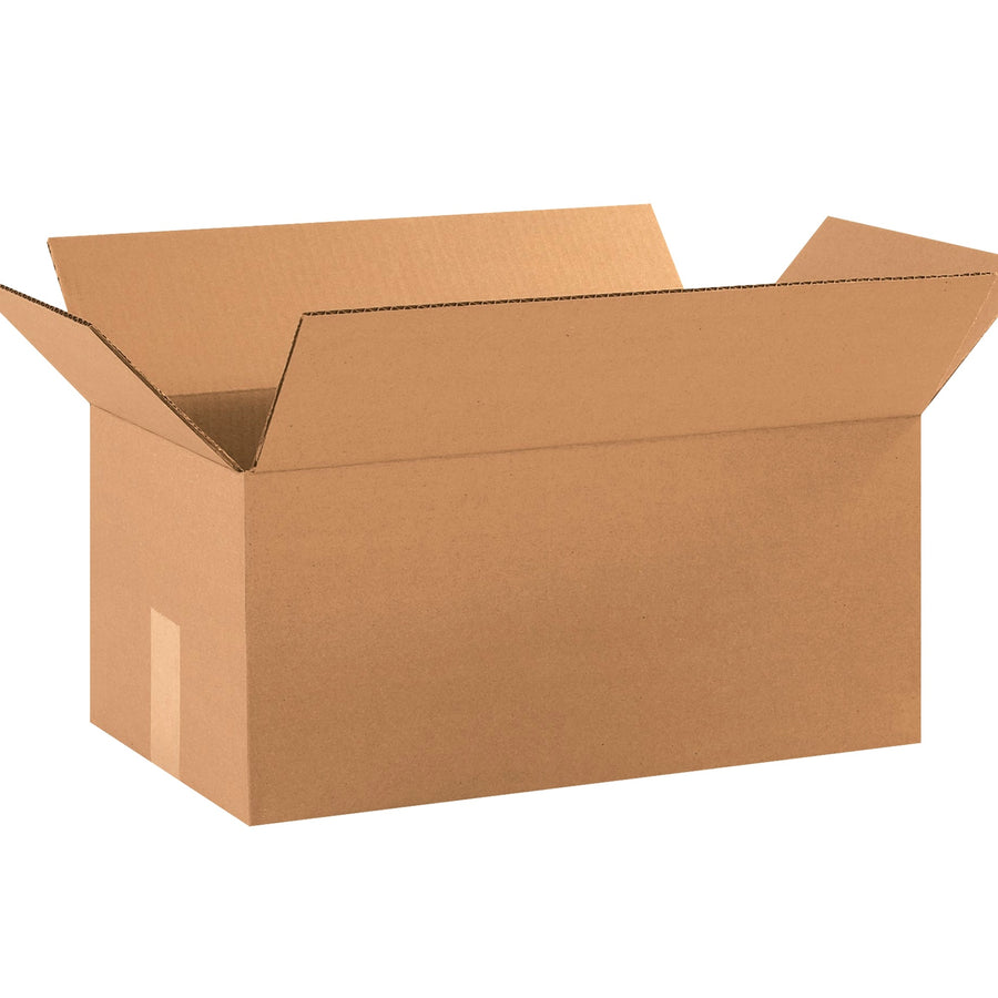 18x10x8 ECT-32 Kraft Corrugated Shipping Boxes 25-Pack 18108