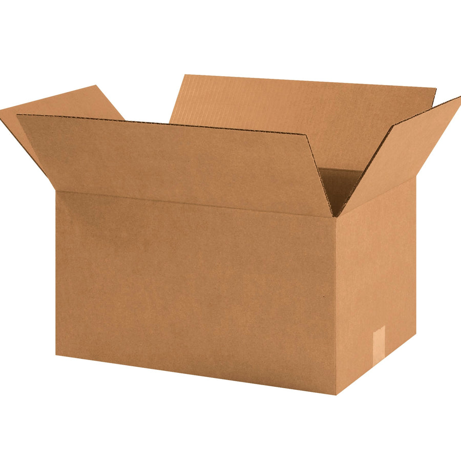 18.5x12.5x10 ECT-32 Kraft Corrugated Shipping Boxes 20-Pack 181210R