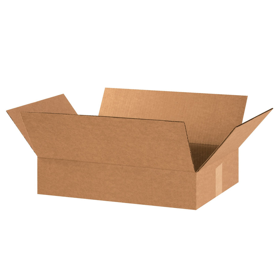 18x12x3 ECT-32 Kraft Corrugated Shipping Boxes 25-Pack 18123