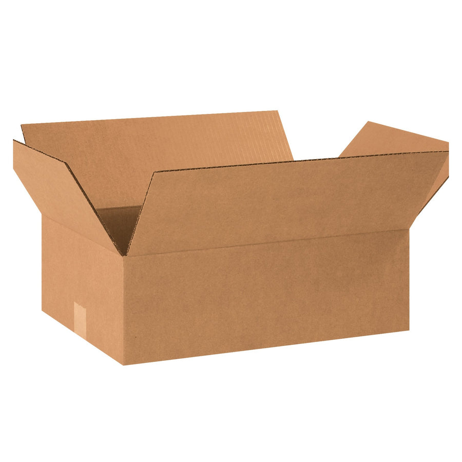 18.5x12.5x6 ECT-32 Kraft Corrugated Shipping Boxes 25-Pack 18126R