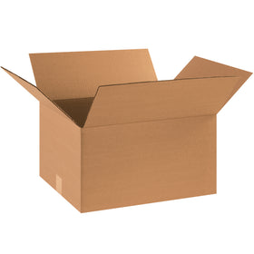 ECT-32 single-wall corrugated boxes engineered for reliable mid-weight industrial shipping. 18" × 14" × 10" dimensions deliver optimal freight efficiency with strong stacking performance. Sold in bundles of 25 kraft boxes–reduce per-unit costs and minimize packaging waste with recyclable material.