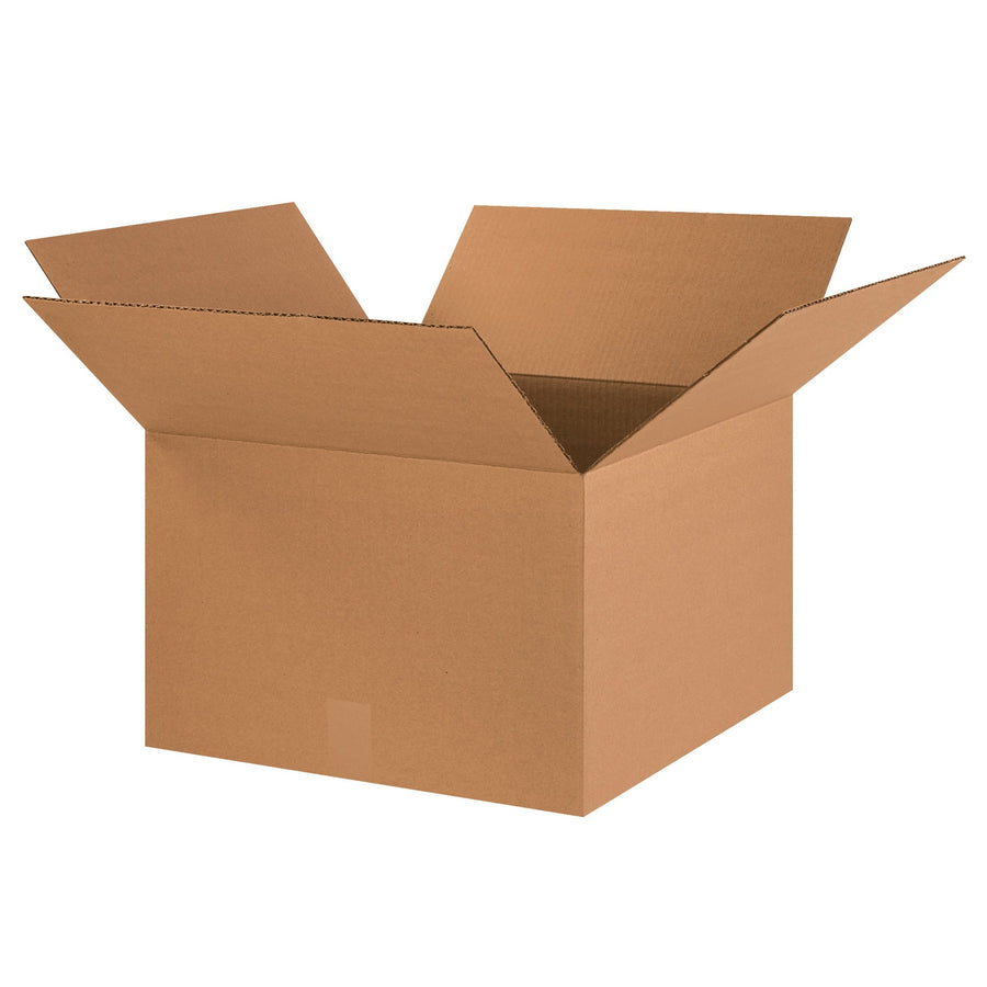 18x18x12 ECT-32 Kraft Corrugated Shipping Boxes 20-Pack 181812