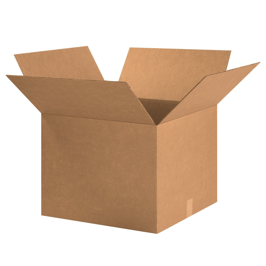 18x18x15 ECT-32 Kraft Corrugated Shipping Boxes 20-Pack 181815