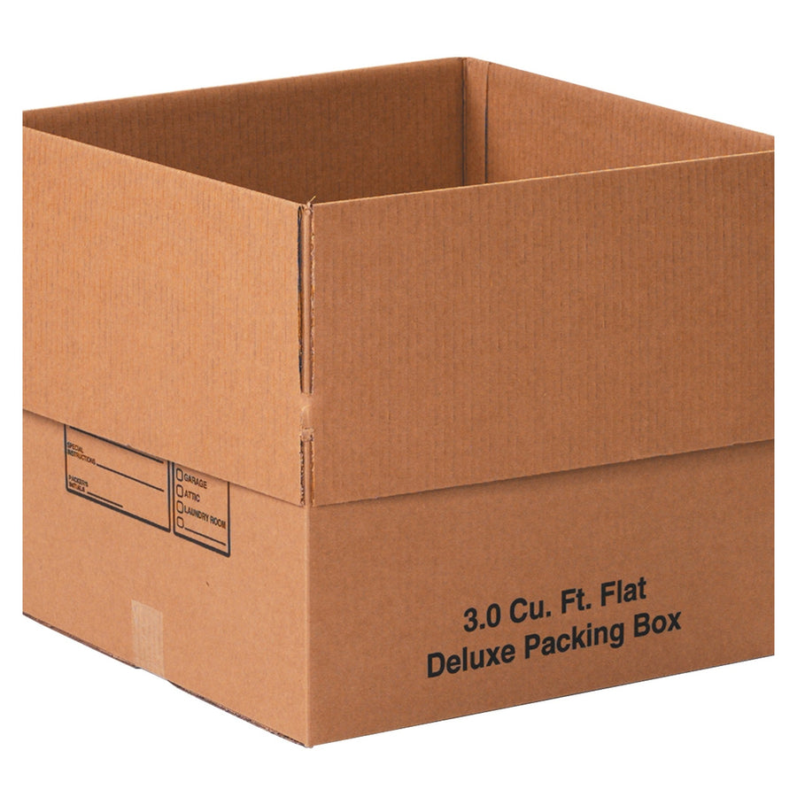 18x18x16 ECT-32 Kraft Deluxe Moving Boxes 20-Pack 181816DPB