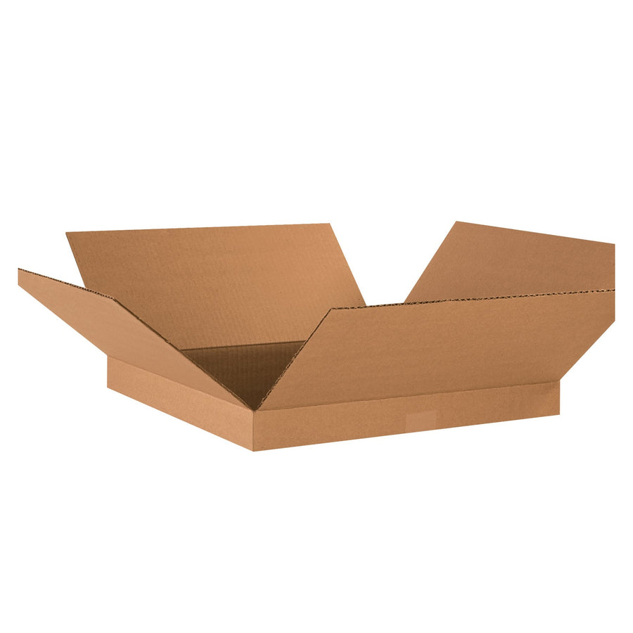 18x18x2 ECT-32 Kraft Corrugated Shipping Boxes 25-Pack 18182