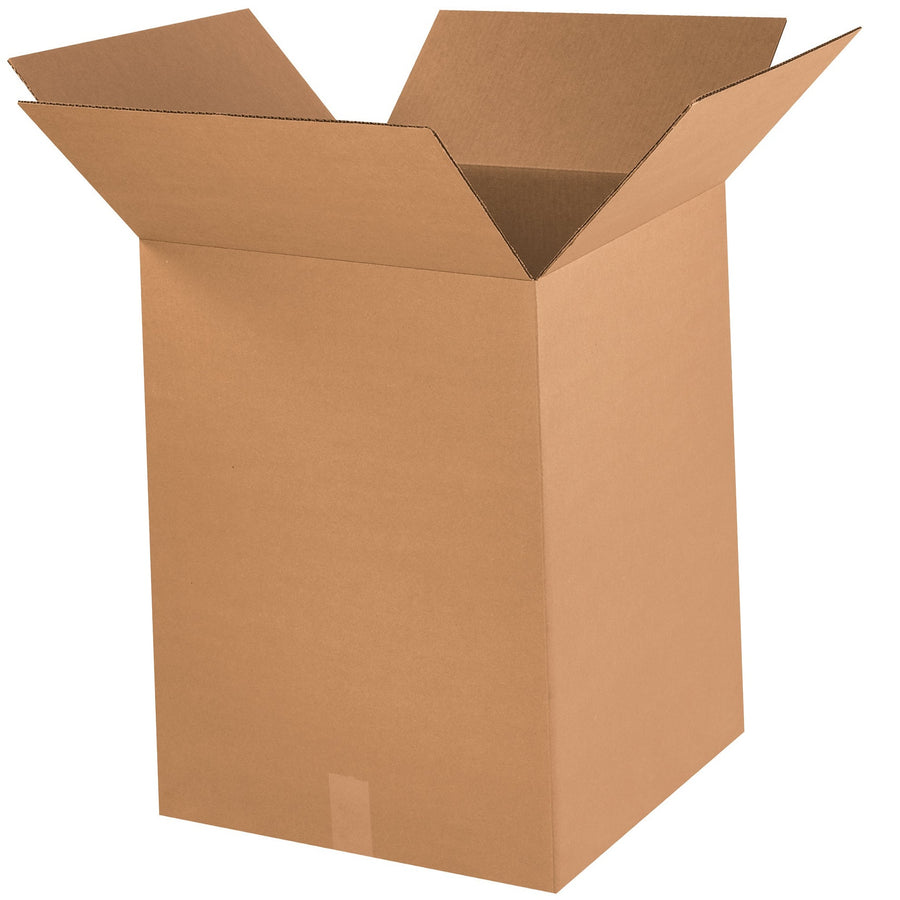18x18x24 ECT-32 Kraft Corrugated Shipping Boxes 15-Pack 181824
