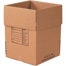 Affordable 18x18x24 corrugated shipping cartons in convenient 6-pack bundles–ideal for warehouse managers seeking reliable, cost-effective packaging without bulk commitment. ECT-32 rated kraft boxes ship flat to maximize storage efficiency and reduce freight costs. Perfect for mid-volume fulfillment operations that need professional-grade protection.
