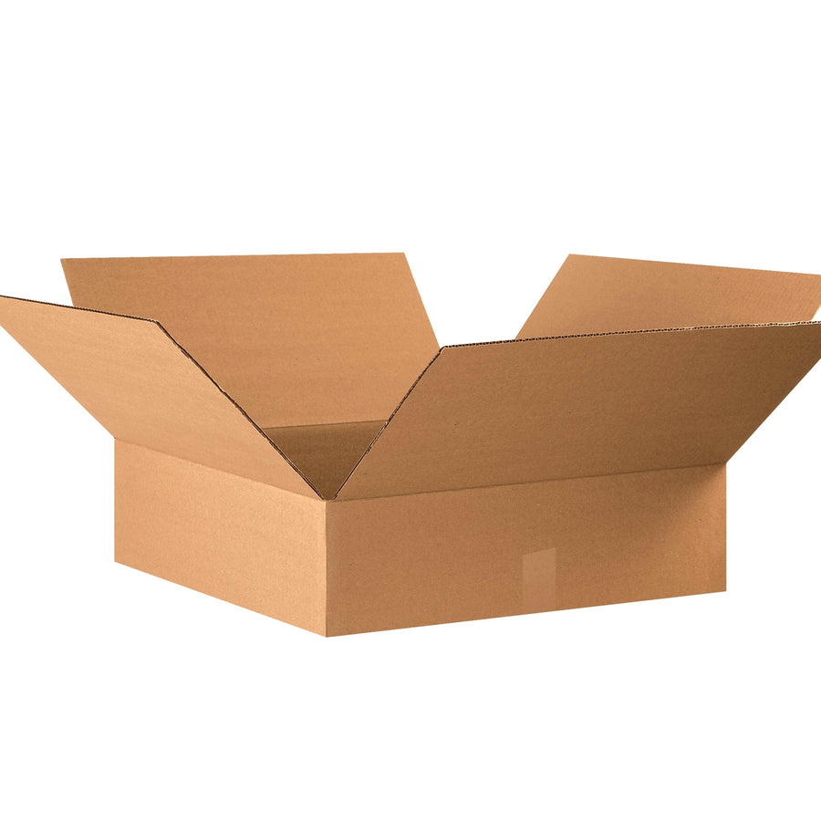 18x18x5 ECT-32 Kraft Corrugated Shipping Boxes 25-Pack 18185