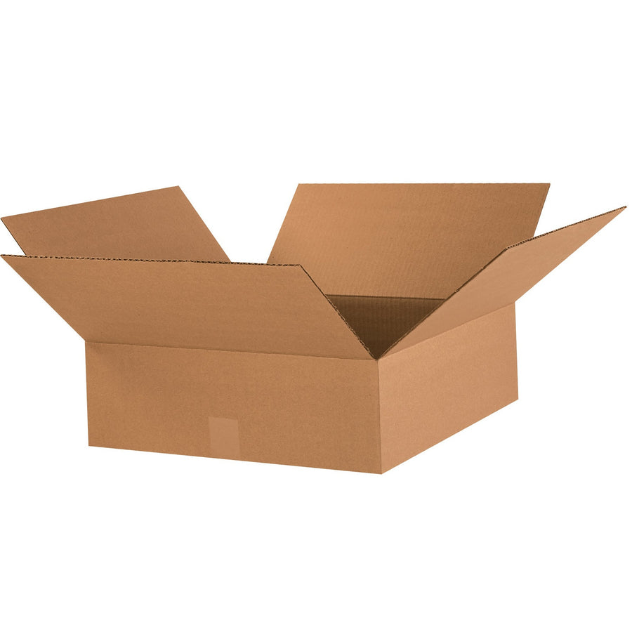 18x18x6 ECT-32 Kraft Corrugated Shipping Boxes 20-Pack 18186