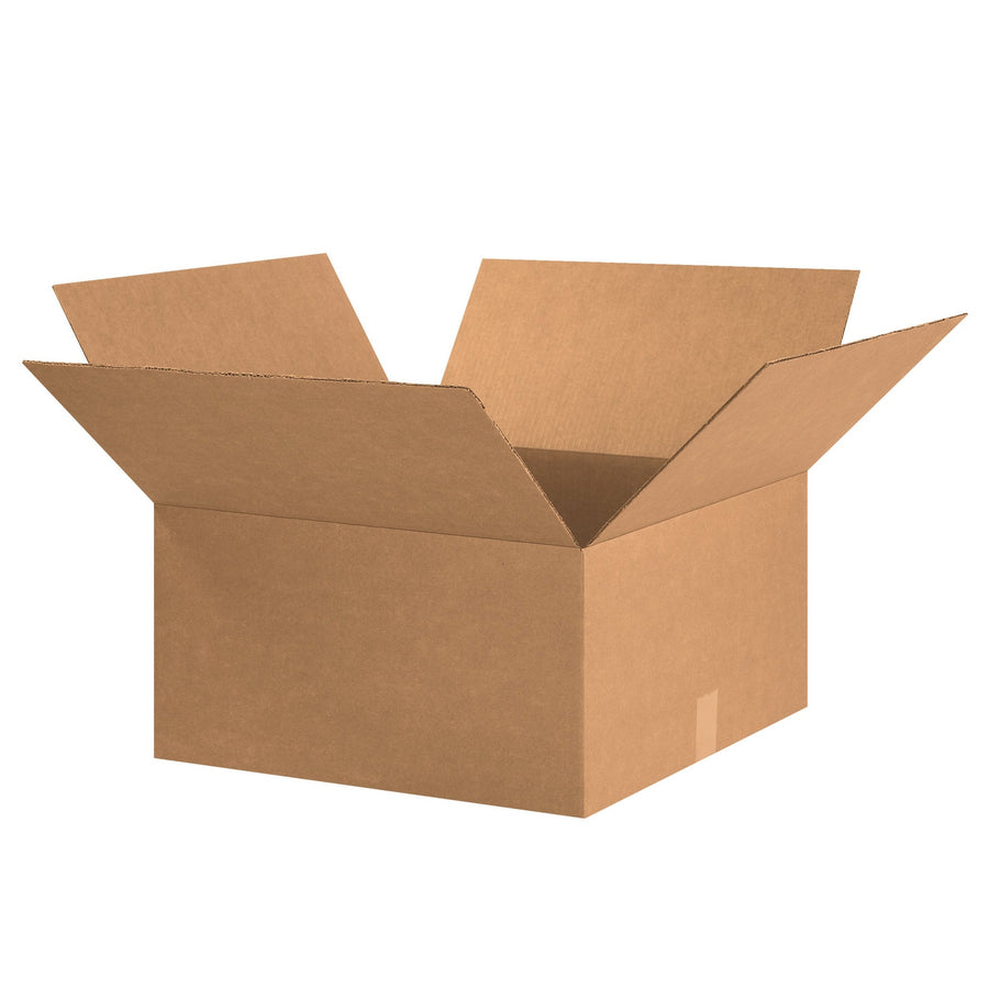 18.5x18.5x9 ECT-32 Kraft Corrugated Shipping Boxes 20-Pack 18189R